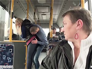 Public bang-out on the bus on the way to school